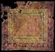 Russia: The Pazyryk carpet, the oldest known woven carpet in the world. Eastern Altai, Pazyryk Burial Mound 5, 5th-4th centuries BC E