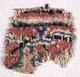 China: Fragment of a woven rug from the bruried city of Loulan, Taklamakan Desert, Xinjiang, c.3rd-4th century CE
