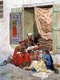 Middle East / Italy: 'The Carpet Merchants', Giulio Rosati (1858-1917)